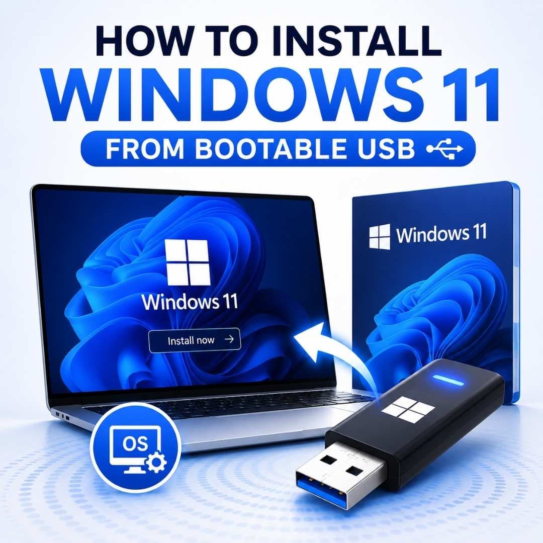 How to Install Windows 11 from a Bootable USB