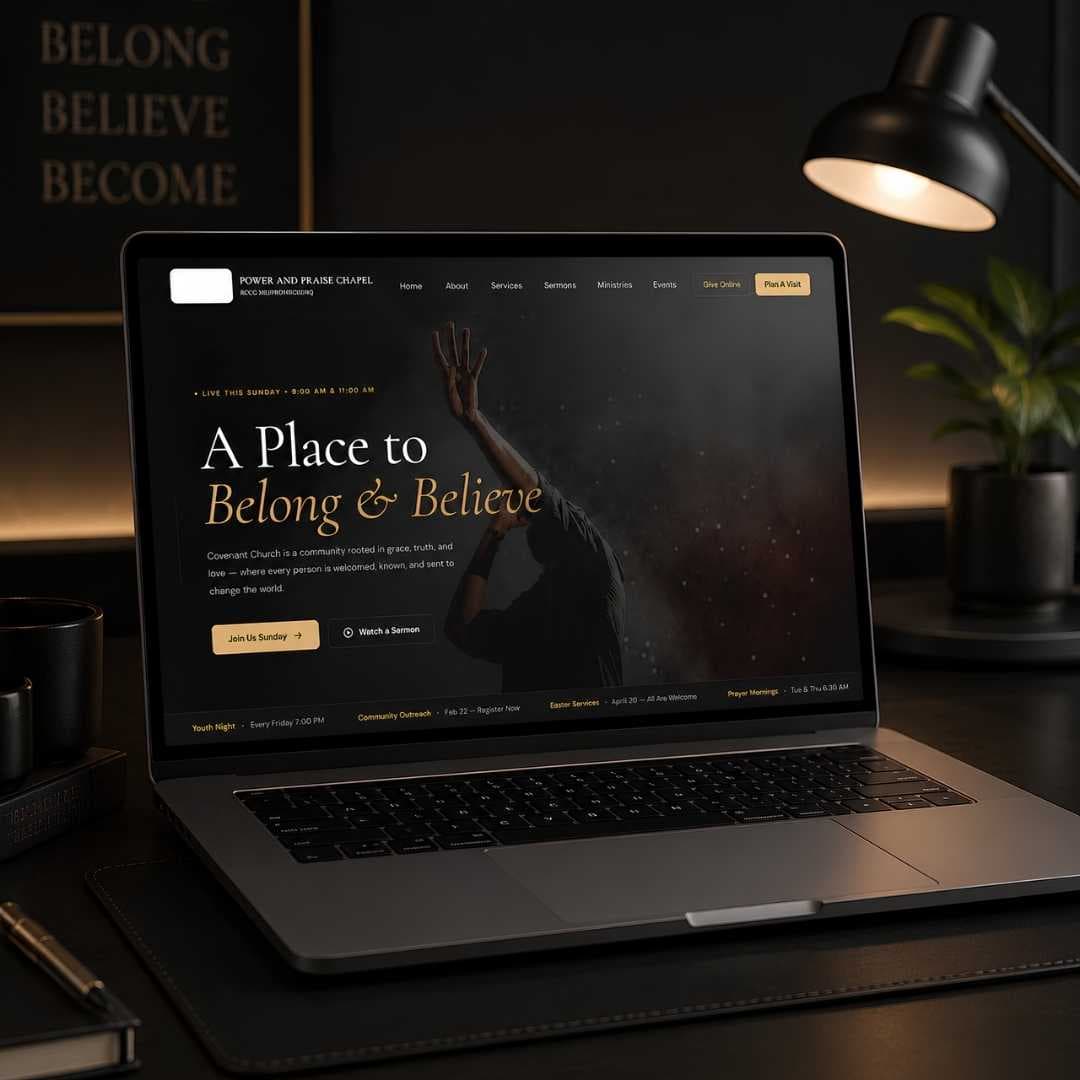 Church & Ministry Website