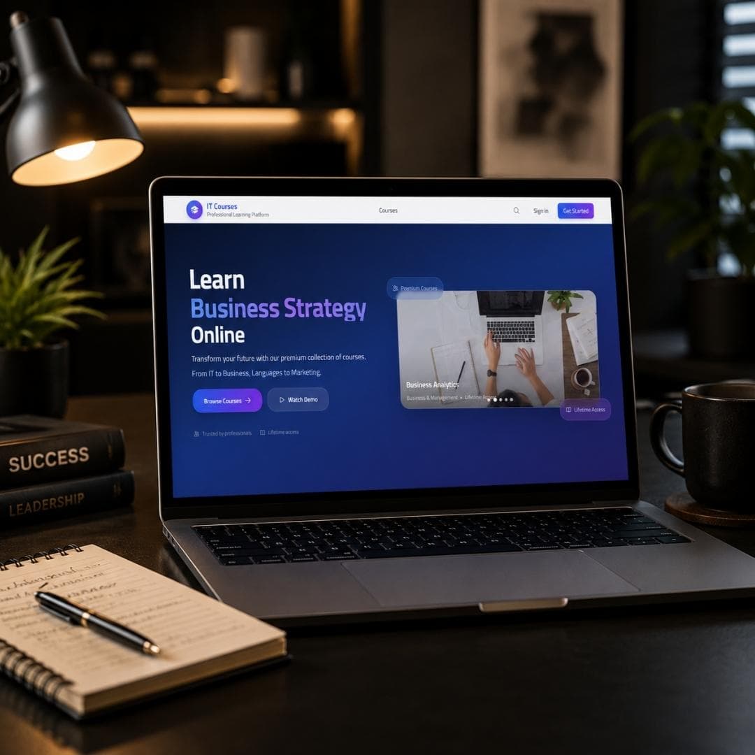 IT Courses E-Learning Platform