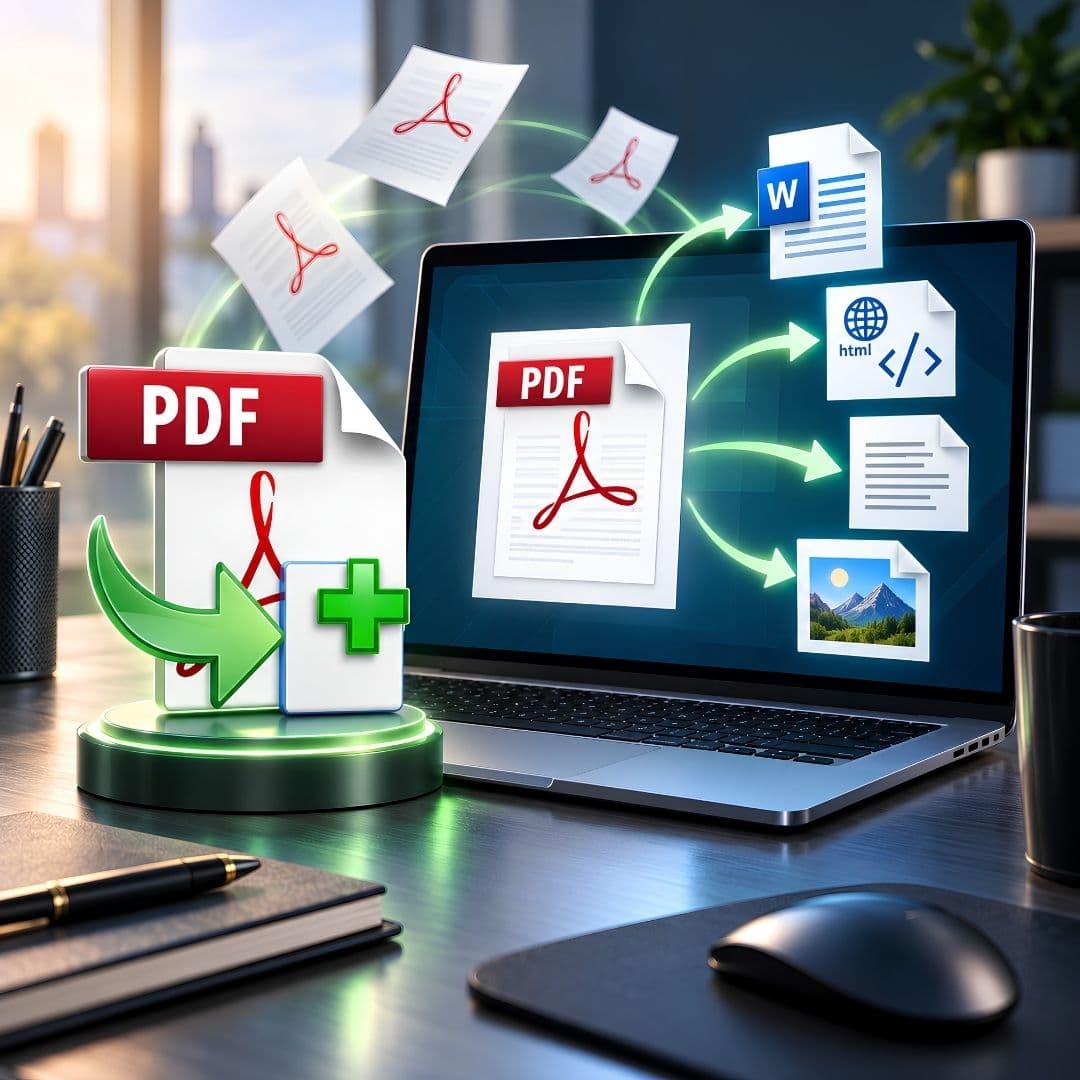 PDF to X Giveaway: Convert PDFs to Word, HTML & Images